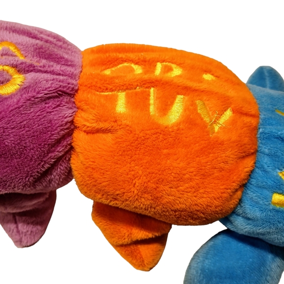 DAN DEE Musical Alphabet Caterpillar 28" Plush VIDEO Singing Collector's Choice - Picture 7 of 16